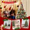 Costway 6ft\7.5ft\9ft Pre-lit Snowy Christmas Tree 818\1398\2058 Tips w/ Pine Cones & Red Berries
